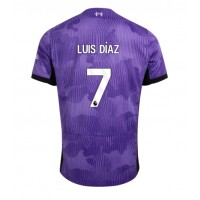 Billiga Liverpool Luis Diaz #7 Tredje fotbollskläder 2023-24 Kortärmad